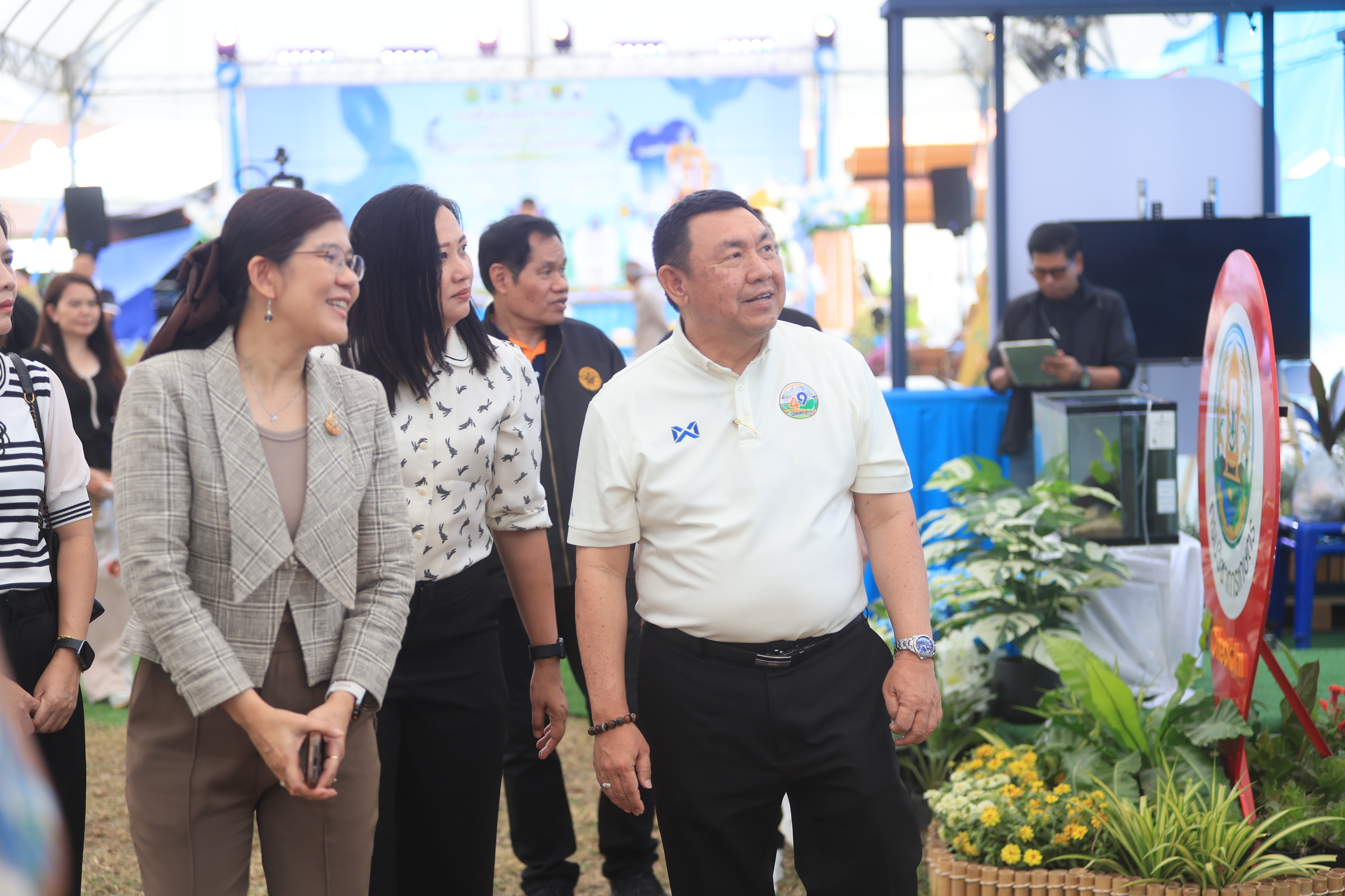 title - เลขาธิการ ส.ป.ก. เตรียมความพร้อมพิธีเปิดงาน 